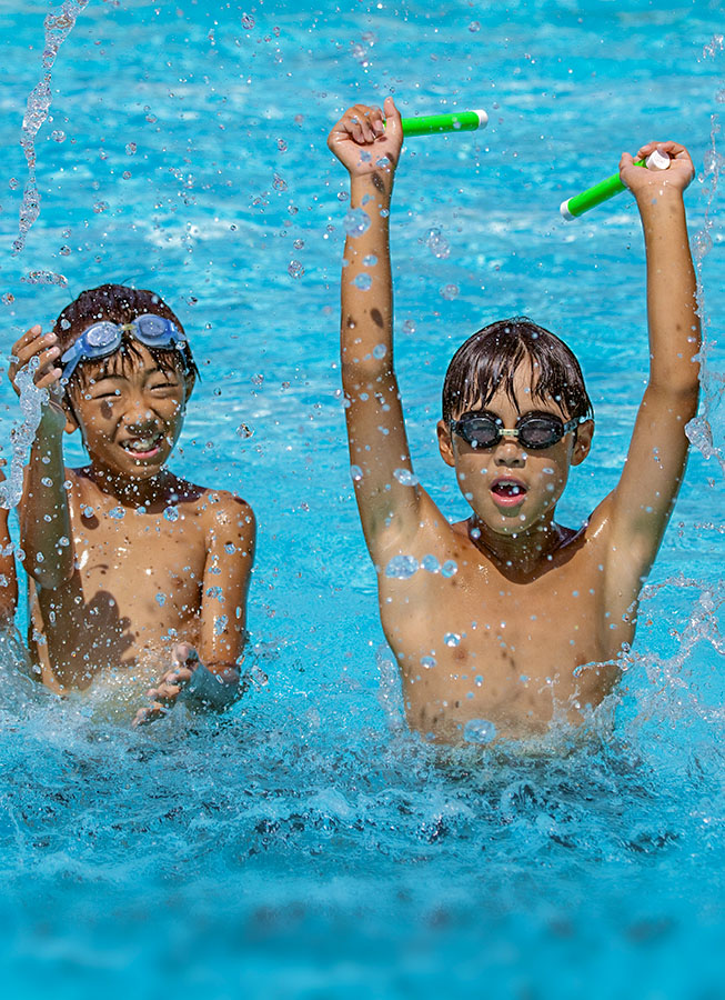 camping piscine securise pour enfant lacanau